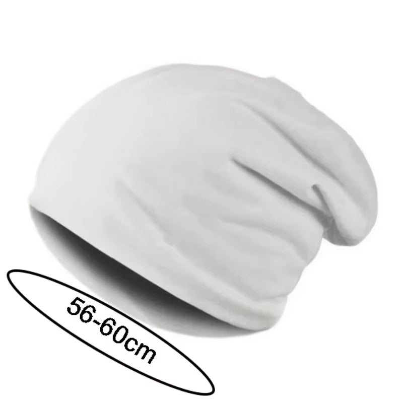 Knitted Warm Caps Solid Color Beanies Hip-Hop Slouch Skullcap Casual Bonnet Beanie Hat Gorros Winter Autumn Women Men Fashion